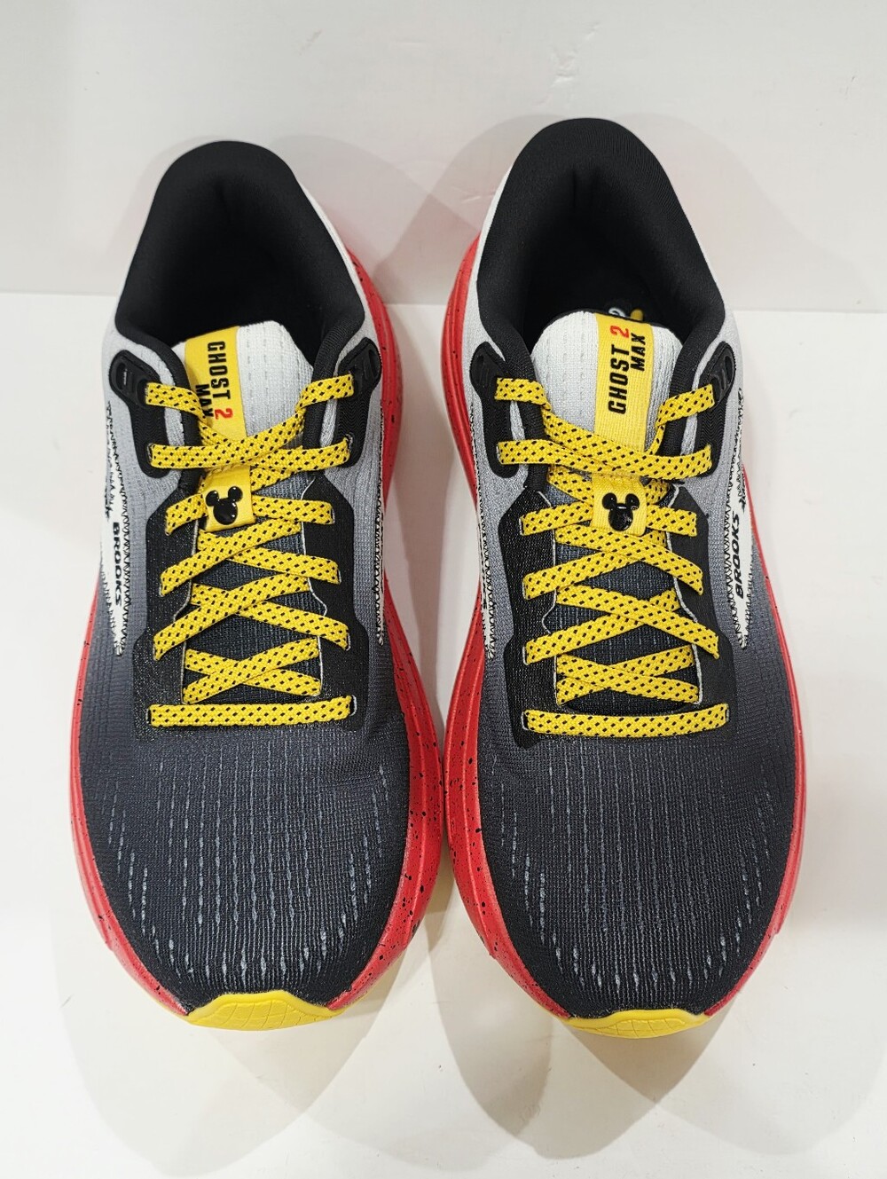 Brooks Ghost Max 2 MICKEY MOUSE RunDisney 2025 Red Black Women's Medium 9 B New - Picture 5 of 16